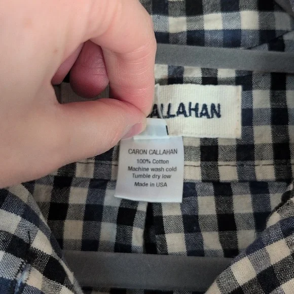 Caron Callahan Checkered Blouse - Picture 3 of 5